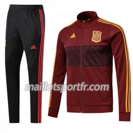 Espagne Ensemble Vestes d'entrainement 2018 Rouge